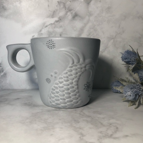 STARBUCKS 2016 Anniversary 12oz Mermaid Siren Tail Sea Star Mug - Picture 3 of 8